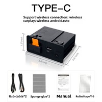 Adaptor USB Modul Otomatis Mazda CX-5 Antarmuka Wireless Carplay Android USB atau Tipe C