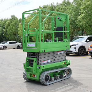 Plataforma elevadora de tijera hidráulica autopropulsada para coche eléctrico, plataforma de trabajo aéreo, entrega rápida en stock, 6m, 8m, 10m, 12m, 14m, 16m - Product Image 5