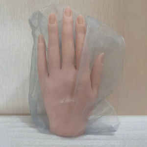 Mains en Silicone pour <span class=keywords><strong>Nail</strong></span> <span class=keywords><strong>Art</strong></span> Mannequin pour Manucure <span class=keywords><strong>Pose</strong></span> Mains pour Manucure Armature Intérieur - Product Image 6