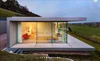 Villa de luxe moderne en acier léger, maison préfabriquée avec structure en acier, style de conception préfabriquée