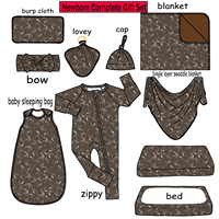 Combinaison pour bébé en bambou à manches longues avec fermeture éclair bidirectionnelle, respirante, à volants, imprimée, pyjama une pièce pour bébé, logo personnalisé, taille et couleur