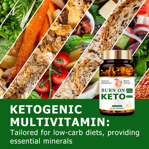 Factory Wholesale Burn on Keto with Ketogenic Multivitamin Helps to Keep <b>Your</b> Energy Levels Consistent and Elevated Dietary Caps - Product Image 4
