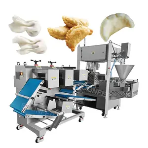 Gemakkelijk Operating Automatische Goudvis Wonton Curry Puff Gyoza Dumpling Making Machine