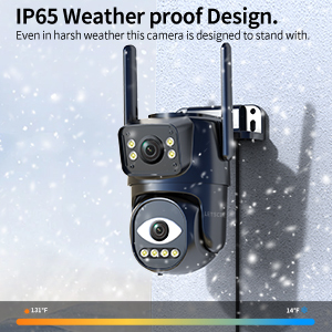 Hochwertige 4MP Full Color HD WIFI-Lampen kamera mit CMOS-Sensor Intelligente Nachtsicht-Bewegungs erkennung Eingebauter Mikrofon-Cloud-Speicher - Product Image 5
