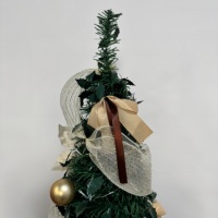 Meistverkaufter Großhandels-Pop-up-Weihnachtsbaum für Einfache Aufbewahrung mit Dekorationen und Bändern