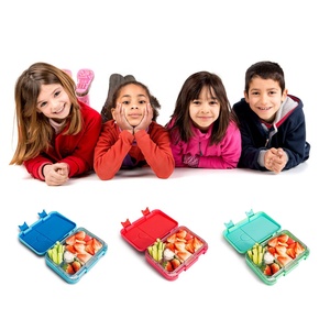 Lonchera Infantil <span class=keywords><strong>de</strong></span> Gran Capacidad con Dibujos Animados, Lonchera Escolar <span class=keywords><strong>de</strong></span> Plástico <span class=keywords><strong>Libre</strong></span> <span class=keywords><strong>de</strong></span> BPA, Lonchera Bento - Product Image 4