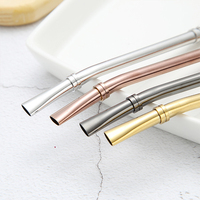 Accessoires de bar multifonctionnels Cuillère à filtre et paille écologiques en acier inoxydable avec boîte