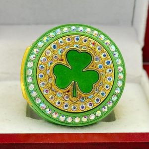 Anillo de Aleación con Gema de Trébol de Color Especial Personalizado del Campeonato de la <span class=keywords><strong>MLS</strong></span> 2024 - Product Image 3