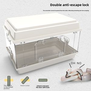 Terrari Espositivi Rettangolari Moderni in Acrilico Riutilizzabili Eco-Sostenibili Specializzati per Serpenti e Rettili - Vendita all'Ingrosso Diretta dalla Fabbrica - Product Image 6