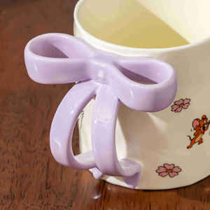 Ensemble de tasses en céramique Tom et Jerry avec poignée, design cartoon, pour le bureau ou la maison - Product Image 2