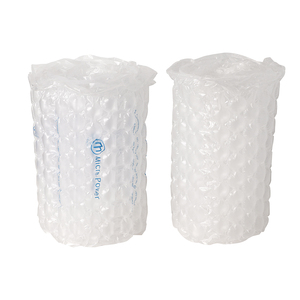 Película protectora de plástico HDPE, rollo de burbujas de aire de 400mm X 320mm X 350 <span class=keywords><strong>Mtr</strong></span>, núcleo de 2 pulgadas, enchufe de núcleo de canal de aire de 18mm, 25 micras - Product Image 2