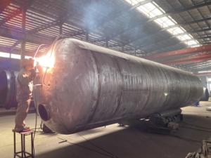 Dikey sıvı karbon dioksit kriyojenik depolama tankı CO2 basınçlı kap - Product Image 2