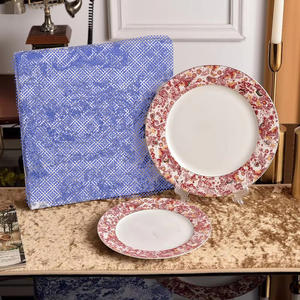 Nordic Dessert Multi-layer Fruit Plate Ceramic <b>Cake</b> Stand Display Stand Living Room Household Plate for 2-layer Plate Set - Product Image 2