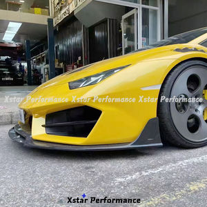 Lèvre avant en fibre de carbone sèche de style Xstar Performance pour Lamborghini <span class=keywords><strong>Huracan</strong></span> LP580 - Product Image 3