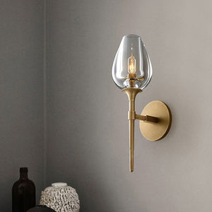 Lámpara <span class=keywords><strong>de</strong></span> Araña Moderna Americana <span class=keywords><strong>de</strong></span> Lujo, Cristal, Diseño <span class=keywords><strong>de</strong></span> Tulipán, con Bolas <span class=keywords><strong>de</strong></span> Cristal Colgantes, para Isla <span class=keywords><strong>de</strong></span> Cocina o Barra - Product Image 3