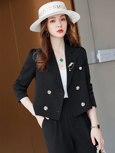 कोरिया फैशन डिज़ाइन लेडी ब्लेज़र 2024 नई कैरियर महिला सूट OC6202 - Product Image 4