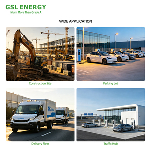 GSL ENERGY 200kWh Liquid Cooling <strong>Battery</strong> Mobile EV <strong>Charger</strong> 48V 200Ah Emergency Power Bank LiFePO4 <strong>Solar</strong> <strong>Panel</strong> <strong>Car</strong> Energy System - Product Image 2