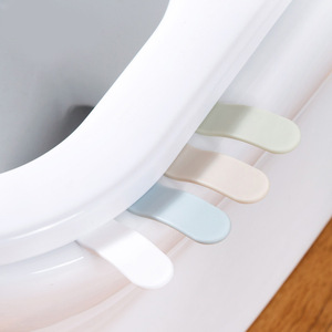 HeDou Toilet Seat Lifter Light Green PP Material For Easy Cleaning Bathroom Use - Product Image 1