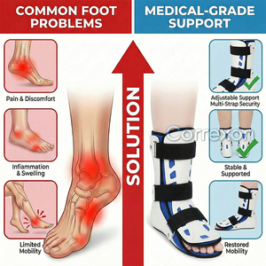 Férula Ajustable Certificada para Soporte de Fracturas de Tobillo y Pie, Estabilizador Transpirable para Uso Clínico y Farmacéutico - Product Image 3