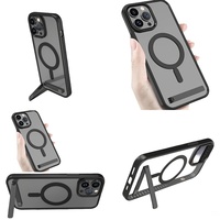 Casing Magnetik Transparan untuk iPhone 16 Pro Max 17 Air 15 14 13 12 11 Plus, Aksesoris Elektronik Anti Benturan