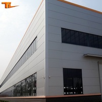Usine en acier préfabriquée sur mesure avec structure de portique en poutre H durable