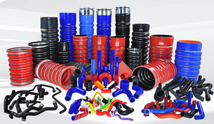 Tubo de Silicona Tipo S para Automóvil, Manguera de Radiador para Tanque de Agua de Alta Temperatura y Alta Presión - Product Image 4