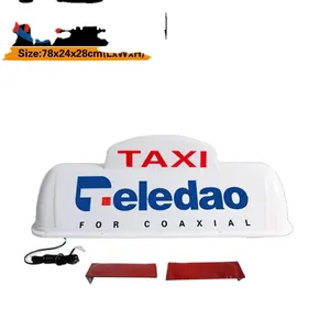 Taxi roof advertising led light car top sign used cars