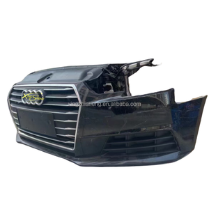 อุปกรณ์ตกแต่งรถคุณภาพสูงสำหรับรถ <span class=keywords><strong>Audi</strong></span> <span class=keywords><strong>A4</strong></span> <span class=keywords><strong>2018</strong></span>กันชนหน้าและกระจังหน้าไฟตัดหมอกใต้ตะแกรง - Product Image 5