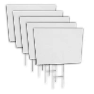 Publicité extérieure personnalisée de haute qualité Impression numérique <span class=keywords><strong>Correx</strong></span> Yard Lawn Signs avec H-Stakes pour la promotion - Product Image 5
