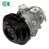 Compresor de CA de servicio pesado 10P30B para autobús, 24V 300cc, 10 cilindros, placa oscilante, para minibús de pasajeros de 6-7m, reemplazo de sistema de refrigeración para autobús de transporte.