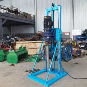 뜨거운 판매 5.5kw 전기 파일 드라이버 휴대용 전기 소형 나사 파일 드라이버 태양열 말뚝 기계 - Product Image 5