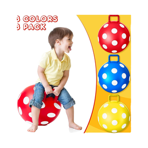 Balle sautante <span class=keywords><strong>gonflable</strong></span> d'enfants de la norme EN71 45CM 18 pouces sur les jouets et les structures extérieures de trémie - Product Image 1