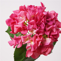 Cabeza de Flor de Hortensia Artificial con Tacto Realista, para Decoración de Paredes de Boda, Fondo para Despedida de Soltera, Flores al por Mayor