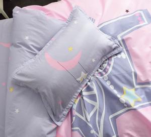 Hot Sale Girls' pink <strong>Horse</strong> Printing <strong>Duvet</strong> <strong>Cover</strong> and Pillow case Bedding Set Bed Sheet Set - Product Image 4