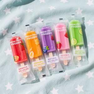 Bolsa con fuelle lateral de CPP termosellada, impresa a medida con impresión en huecograbado para helados y paletas, se acepta logotipo personalizado - Product Image 1