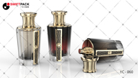 Flacon de parfum arabe à embout cranté 30ML 50ML 100ML – Flacon de parfum haut de gamme
