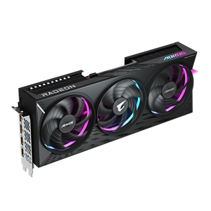 Nouvelle carte graphique de bureau GIGABYTE <span class=keywords><strong>AORUS</strong></span> Radeon RX 9070 XT ELITE 16 Go GDDR6 PCIe 5.0 avec ventilateur 2025 - Product Image 5