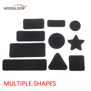 Prix usine auto-adhésif crochet et boucle attache ruban carrés Nylon collant bandes arrière pour projets d'art et fournitures scolaires - Product Image 5