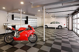 PVC <b>Interlocking</b> Workshop <b>Floor</b> <b>Tiles</b> Plastic Vinyl Workshop Flooring - Product Image 2