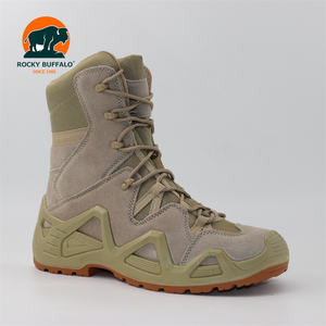 Rocky <span class=keywords><strong>Buffalo</strong></span> bottes tactiques randonnée cheville escalade désert sécurité chaussures de travail extérieur EVA coton tissu caoutchouc bottes d'hiver - Product Image 3