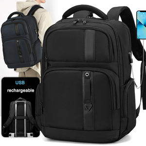 Lightweight Waterproof Nylon Laptop Backpack Business Usb Feature Student School Bag for Men - Product Image 1