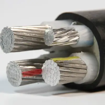 Câble d'alimentation en aluminium/cuivre, PVC/XLPE, double Phase, triphasé, ofc 4 cœurs, personnalisé, 16 35 50 70mm