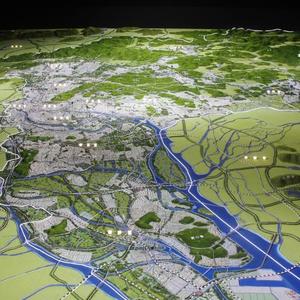 Modelos de Terreno a Escala 3D Personalizados en Plástico para Planificación Urbana <span class=keywords><strong>y</strong></span> Viviendas, Modelos de Edificios Inmobiliarios con Diseño de Modelo 3D - Product Image 5
