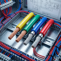 Massiver Kupfer-Elektrodraht BV4mm² PVC-Isoliertes Stromkabel für Industrie- und Hausinstallationen