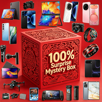 Boîte mystère surprise 2 pièces : Électronique de haute valeur, Smartphone 5G, Smart TV, Ordinateur portable, Tablette, Gadgets, Écouteurs