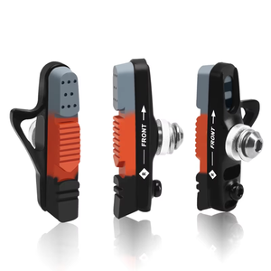 RIDERACE, pastillas de freno para bicicleta de <span class=keywords><strong>carretera</strong></span>, CNC, aleación de aluminio, frenado de bicicleta, soporte de freno en V, zapatos, bloque de goma, accesorios de ciclismo duraderos - Product Image 1