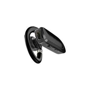 Lager Stroomverbruik Ruisonderdrukking Kantoor Enkele Oortelefoon Bedrijf Draadloze Bluetooth 5.0 Headset Met Oorhaak