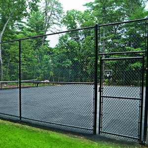 Lưới thép lốc xoáy mạ kẽm nhúng nóng, cuộn hàng rào liên kết chuỗi 8 ft bọc nhựa <span class=keywords><strong>PVC</strong></span> cho các trang trại và hàng rào thể thao, với khung kim loại - Product Image 5