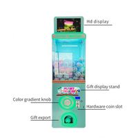 Machine de jeu d'arcade à grue pour la distribution de prix et de mini-cadeaux, à monnayeur, de qualité supérieure