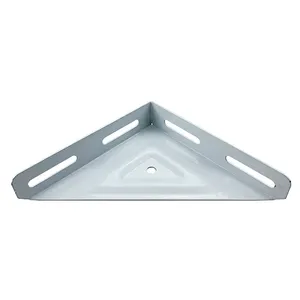 CAIYI OEM Furniture Fittings Bed Hardware Table Big Triangle Corner Reinforcing Connectors Metal Shelf Brackets